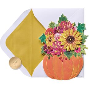 Papyrus Thanksgiving Card (Thinking of You)
