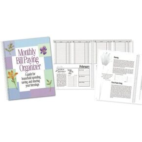 Monthly Bill Paying Organizer