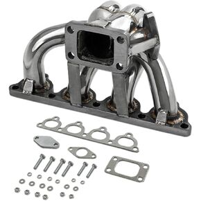 DNA Motoring TM-D-S-38 Stainless Steel Turbo Manifold
