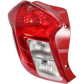 Tail Light Assembly Rear Stop Lamp Halogen Driver Side SAMR15043RDR Compatible with Spark 2019-2022 42607403 GM2800289 (Left)