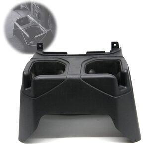Cup Holder for Car Jeep JL JT Floor Console Storage Organizer Rear Seat Dual Water Bottle Drink Beverage Holder Cup Box for Jeep Wrangler JL Gladiator 2018-2022