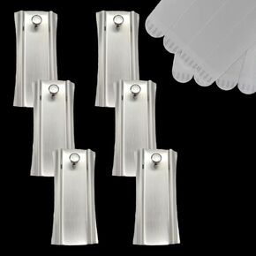 Universal Frame Hangers Damage Free Hanging Picture Hangers No Tools Frame Hanger Universal Frame Hanger for Hanging Decorations (6, Large)