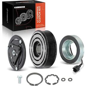 A-Premium Air Conditioner AC Compressor Clutch Kit Compatible with Nissan 350Z 2007 2008 2009 3.5L