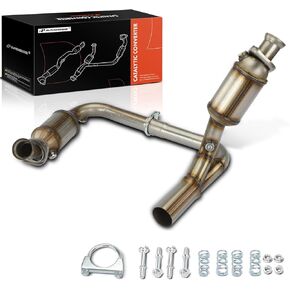 A-Premium Catalytic Converter Kit Direct-Fit Compatible with Dodge Durango 2005-2006, 3.7L 4.7L, EPA Compliant
