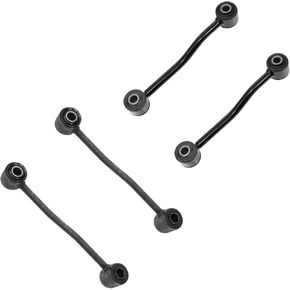 TRQ Front & Rear Sway Bar Stabilizer Link Set Compatible with 1999-2004 Jeep Grand Cherokee