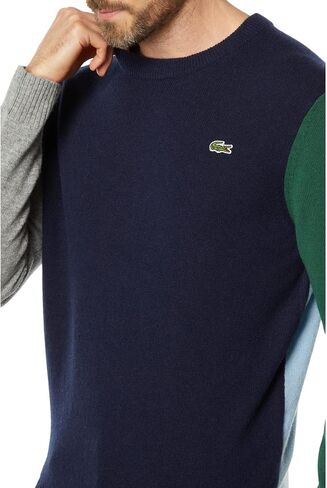 Lacoste Men's Long Sleeve Crew Neck Jersey Sweater in Saudi Arabia