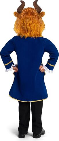 Spooktacular Creations Prince Costume for Boys, Blue Prince Charming Outfit with Beast Hood for Kids Halloween Dress up in Saudi Arabia