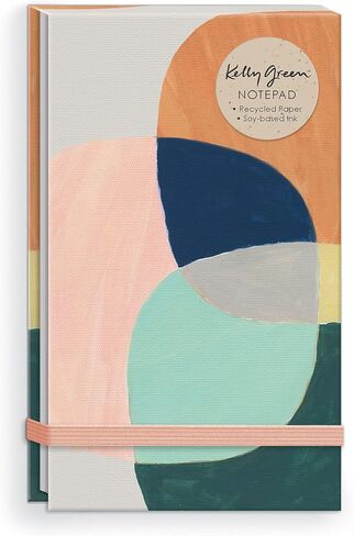 Punch Studio Kelly Green Natural Tile Spiral Notepad (47035) in Saudi Arabia