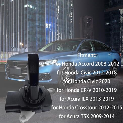 37980R11A01 Mass Air Flow Sensor Meter MAF Fit for Honda 2008-2012 Accord 2.4L, 2009-2014 TSX，2010-2018 CR-V, 2012-18 Civic, 2012-2015 Crosstour, 2017-18 NSX,37980R40A01 in Saudi Arabia
