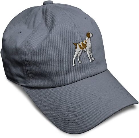 Soft Baseball Cap Brittany Spaniel Embroidery Dogs Brittany Spaniel Cotton Grouse Dad Hats for Men & Women in Saudi Arabia