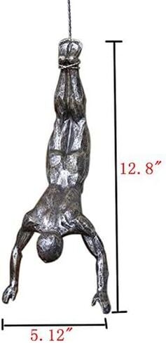 Study Living Room The Entrance Decor Sculpture Creative Resin Made Climbing Man (Character A+Character B+Character C) in Kuwait