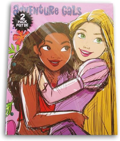Making the Grade Character Folder for Back to School - 3-Hole 2-Pocket Portfolio Folders (Princess Adventure Gals) in Kuwait