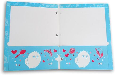 Making the Grade Character Folder for Back to School - 3-Hole 2-Pocket Portfolio Folders (Princess Adventure Gals) in Kuwait