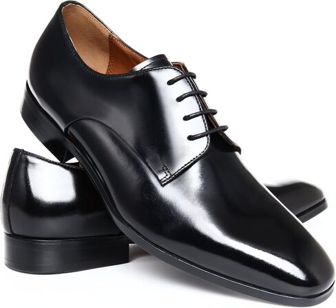 Men's Business Casual Dress Oxfords Formal Lace-Up Shoes for Office, Parties, and Daily Wear in Saudi Arabia