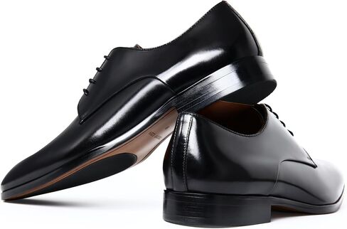 Men's Business Casual Dress Oxfords Formal Lace-Up Shoes for Office, Parties, and Daily Wear in Saudi Arabia