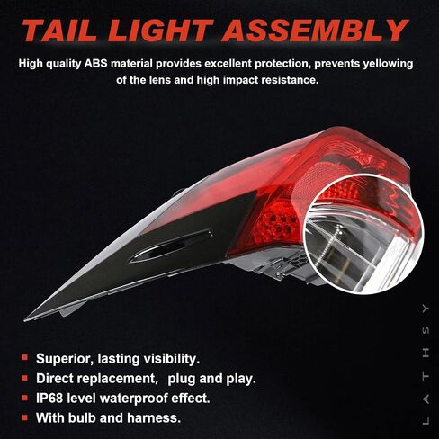 Tail Light Compatible With 2019-2021 Toyota RAV4 (Outer, Right Passenger Side) in Saudi Arabia