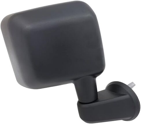 For Jeep Wrangler 2007 2008 2009 2010 Manual Textured Black Side Door View Mirror Driver Left in Saudi Arabia
