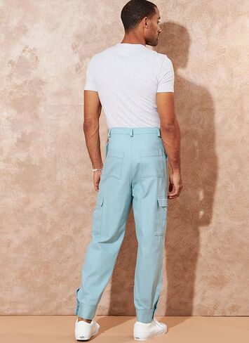 McCall's Men/BOY Skirt/Pants Sewing Pattern Kit, Light Blue in Saudi Arabia