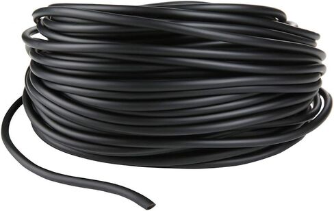 JIH Aquarium 50 Feet Standard 3/16" Black Flexible Airline Tubing for Fish Tank,Terrariums, and Hydroponics in Saudi Arabia