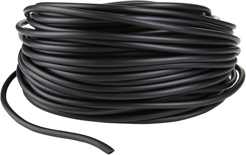 JIH Aquarium 50 Feet Standard 3/16" Black Flexible Airline Tubing for Fish Tank,Terrariums, and Hydroponics in Saudi Arabia