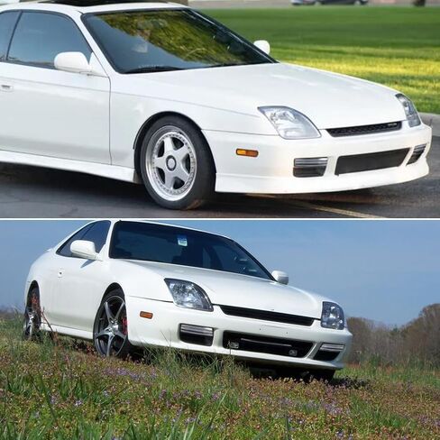 For 1997 1998 1999 2000 2001 Honda Prelude Euro SH VTEC Front Bumper Inner Turn Signal Lights Smoked Lens Amber/White 33351S30003; 33301S30003, HO2530123; HO2531123 in Saudi Arabia