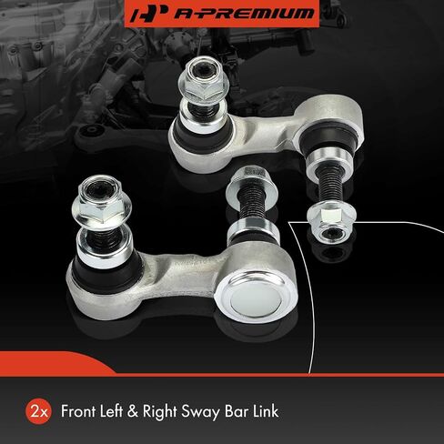 A-Premium 2 x Front Sway Bar Links Stabilizer Bar Links, Compatible with Infiniti G25 2011-2012, G35 2007-2008, G37 2009-2013, Q50 2014-2022, M37 2011-2013, M56, EX35, EX37, Q40, Q60, Q70, Q70L, QX50 in Saudi Arabia