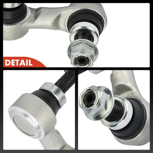 A-Premium 2 x Front Sway Bar Links Stabilizer Bar Links, Compatible with Infiniti G25 2011-2012, G35 2007-2008, G37 2009-2013, Q50 2014-2022, M37 2011-2013, M56, EX35, EX37, Q40, Q60, Q70, Q70L, QX50 in Saudi Arabia