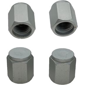 Tire Valve Stem Caps Aluminium for Toyota Lexus LX570 GX460 GS350 Replace 90942-05042 Tire Air Valve Cap 4 Pcs