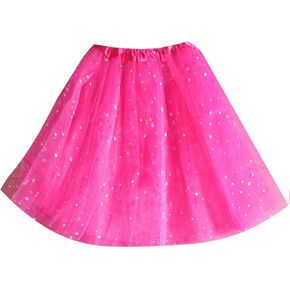 Tutu for Women Adult, Costume Tutu Tulle Dance Skirt, Puffy Skirt,Fairy Skirt, Scene Clothes,4 Layers with Lining
