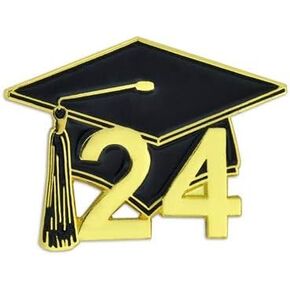 PinMart Class Graduation Cap School Student Enamel Lapel Pin
