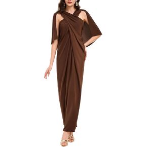 BABEYOND Evening Dresses for Women - Formal Dress with Shawl Wraps Cocktail Dress Prom Dress Gown