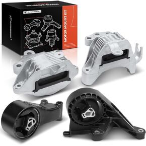 A-Premium 4PCS Engine Motor Mount and Transmission Mount Set Compatible with Chevrolet Cruze 2011-2016, Cruze Limited 2016 & Buick Cascada 2016-2019, 1.6L 1.8L, Automatic Transmission