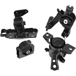 Engine Motor and Trans Mount Set Compatible with Toyota RAV4 2.4L 2006 2007 2008 Replacement for A62012 A62049HY A62050 A62064