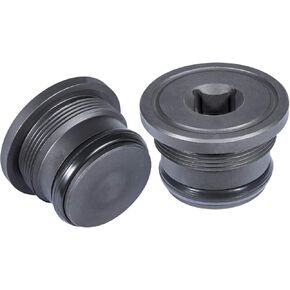 Yoursme Oil Supply Rail End Oil Gallery Plug & Seal 4C3Z-6026-CA for 1994-2003 7.3L Ford Powerstroke (Set of 2)
