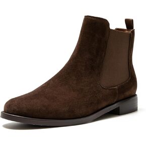 Women's Casual Suede Chelsea Boots