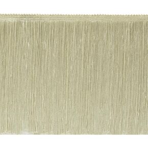 Trims by the Yard 6" Chainette Fringe Trim | Ivory | (5 yard cut)