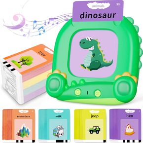Talking Flash Cards for Toddler, Patrick's Day Kids Learning Toys, Children's Sensory Education Speech Therapy Toys,Montessori Learning Educational Present for 3+ Year Old with 224 Sight Words