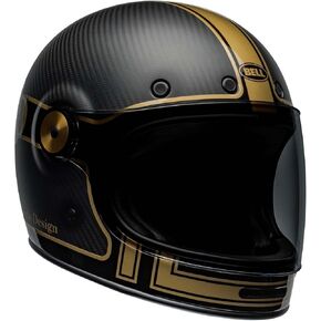 Bell Bullitt Carbon Full-Face Motorcycle Helmet (Solid Matte Carbon, Large)