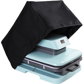 Heat Press Cover for Automatic Heat Press,Protective Cover 20x16x12 Inch Waterproof Nylon Fabric Black Dust Cover