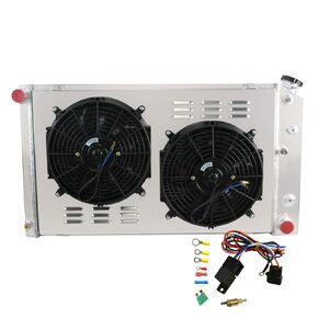 ReadyCool 3 Row Radiator Shroud Fan for 1968-1977 Chevy El Camino Monte Carlo, 68-73 Pontiac GTO, 1973-1980 Chevy GMC C/K Series, 71-90 Chevy Caprice