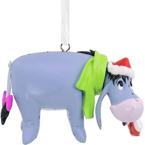 Hallmark Disney Santa Winnie The Pooh with Honey Pot Christmas Ornament