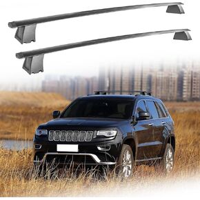 Compatible with 260lb Car Roof Rack Cross Bars for 2018-2024 Ford Expedition/Lincoln Navigator,Heavy Duty Aluminum Crossbar Rooftop Cargo Carrier Luggage Kayak Bike,Exterior Accessories