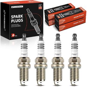 A-Premium Iridium & Platinum Spark Plug Compatible with Toyota Camry, RAV4, Corolla, Highlander, Matrix, Celica & Mercedes-Benz C230, SLK230 & Scion tC, xB & Lexus HS250h & Pontiac Vibe, Pack of 4