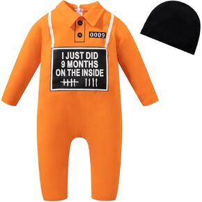 Baby Unisex Costume Jumpsuit for Toddler Boys Girls Halloween Dress Up Party