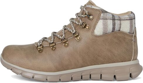حذاء Skechers النسائي ذو التصميم المنقوش والمزاج للكاحل in Saudi Arabia