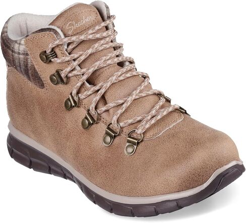 حذاء Skechers النسائي ذو التصميم المنقوش والمزاج للكاحل in Saudi Arabia