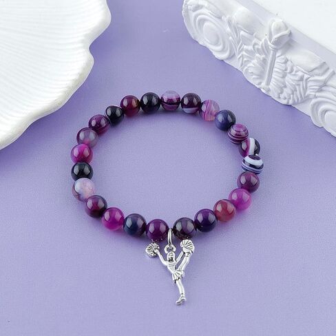 Cheer Bracelets, Cheerleading Gifts, Cheer Gifts Cheerleader Gifts,Birthday Gifts for Daughter in Saudi Arabia