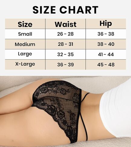 J-pone Sexy Lace Underwear for Women No Show Hipster Panties Cheeky Breathable Stretch Ladies Briefs in Kuwait