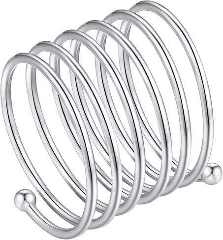 FindChic Long Wire Ring Full Finger Rings for Women 925 Sterling Silver Statement Rings Gift for Mom NANA, with Gift Box in Kuwait