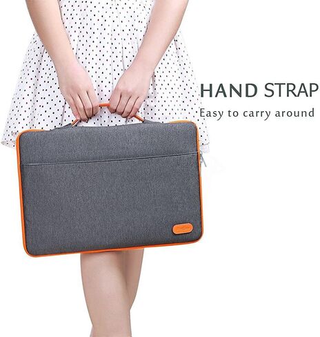 ProCase Laptop Sleeve Case, 13 inch Laptop Bag Compatible with MacBook HP Dell Lenovo ASUS Chromebook -Dark Grey in Saudi Arabia